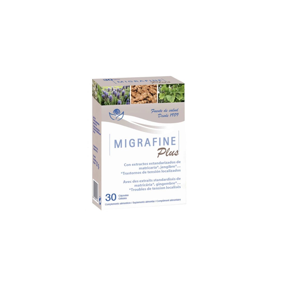 Migrafine plus 30 cápsulas Bioserum