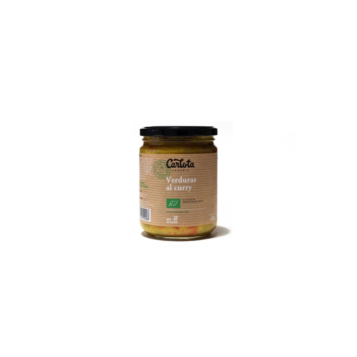 Verduras al curry Bio 425g Carlota Organic