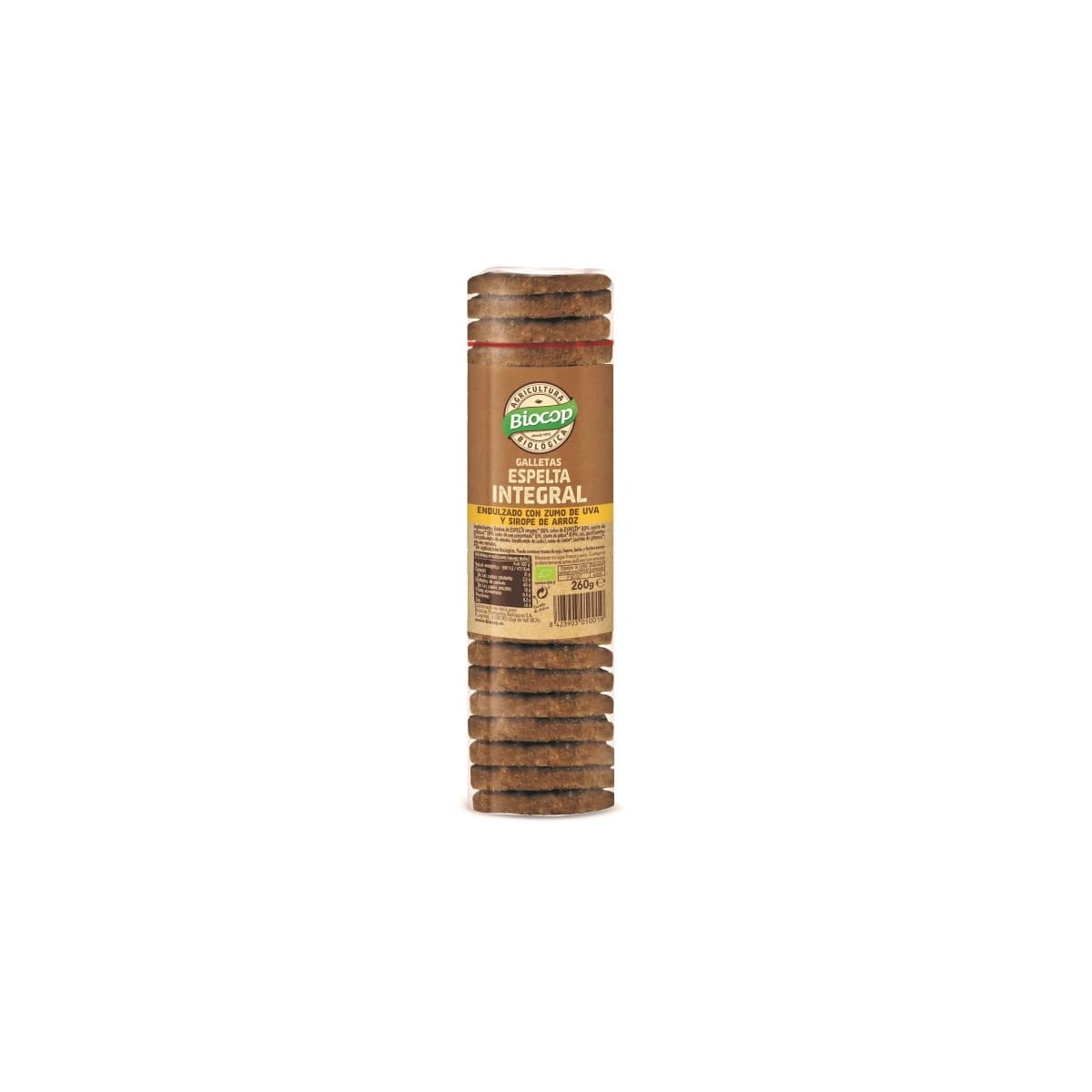 Galletas Espelta integral bio 260 g Biocop