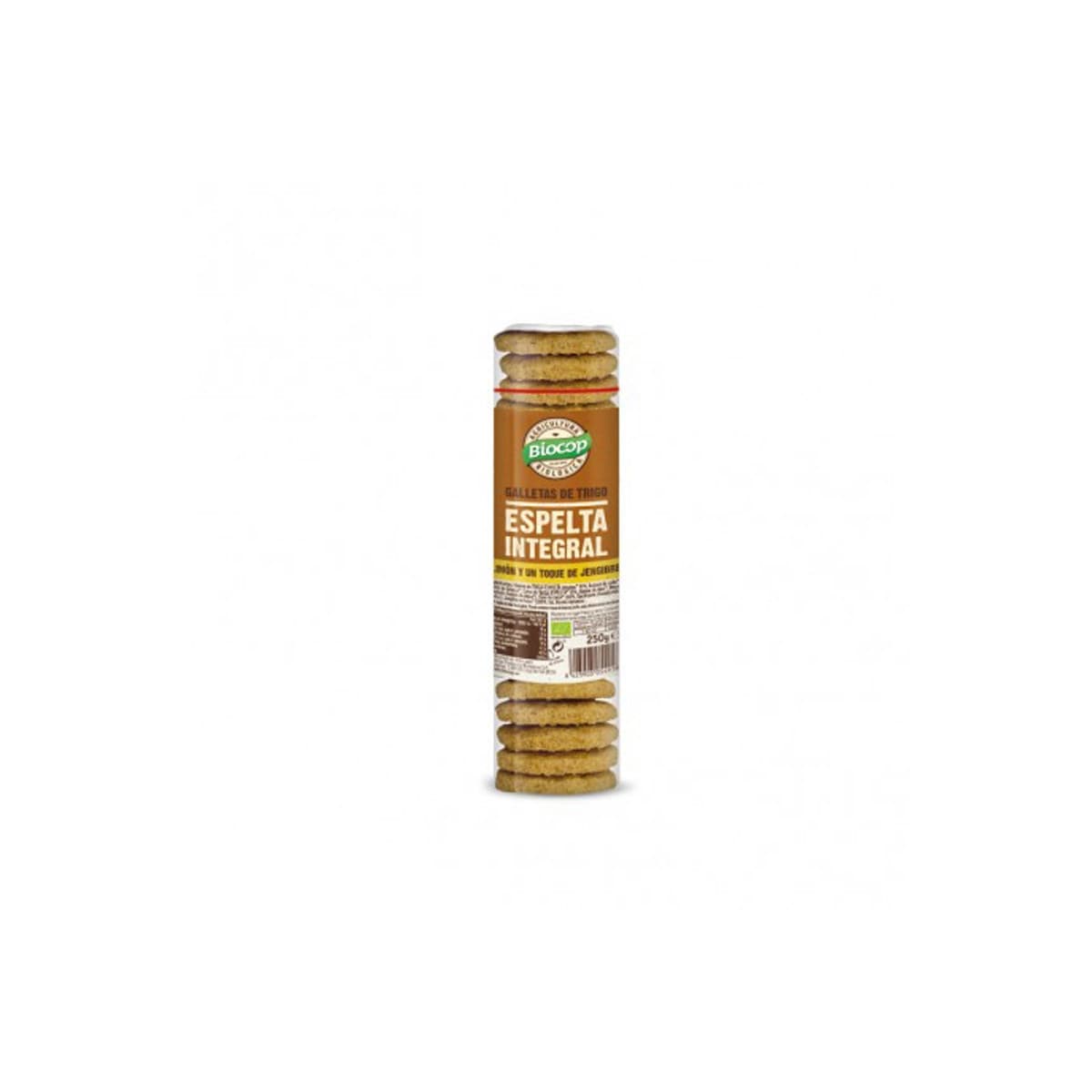 Galletas espelta integral jengibre limon Bio 250g Biocop