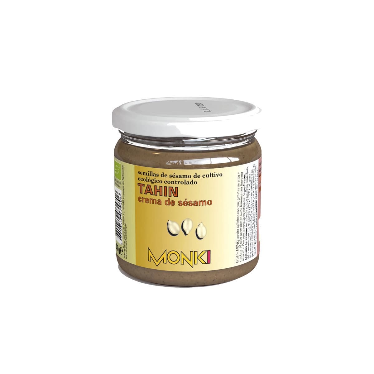 Tahin sin sal bio 330g Monki