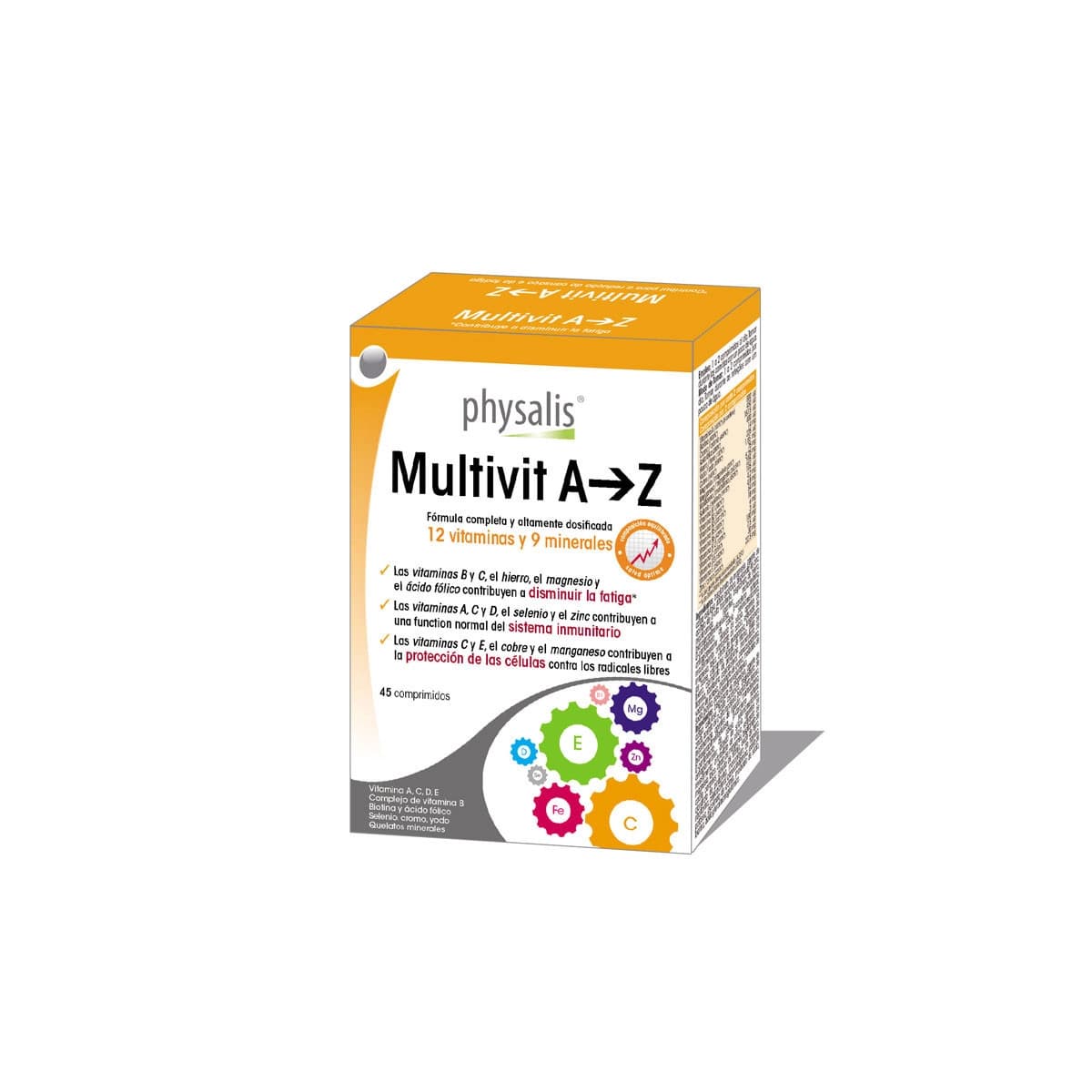 Multivit A-Z 45 comprimidos Physalis