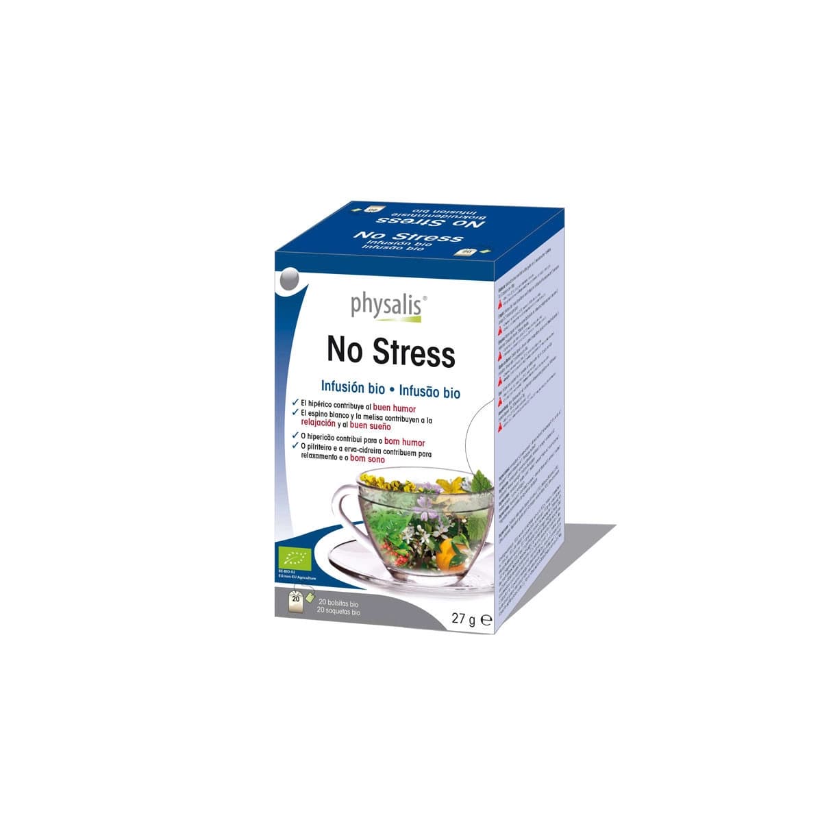 No stress infusion bio 20 filtros Physalis