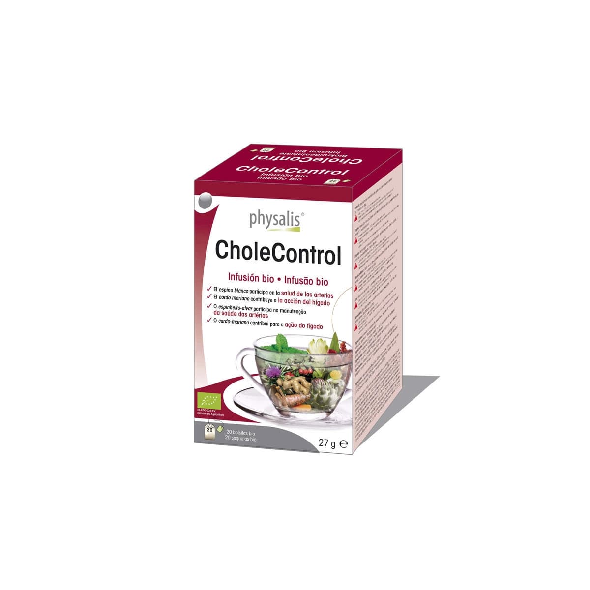 Cholecontrol infusion bio 20 filtros Physalis