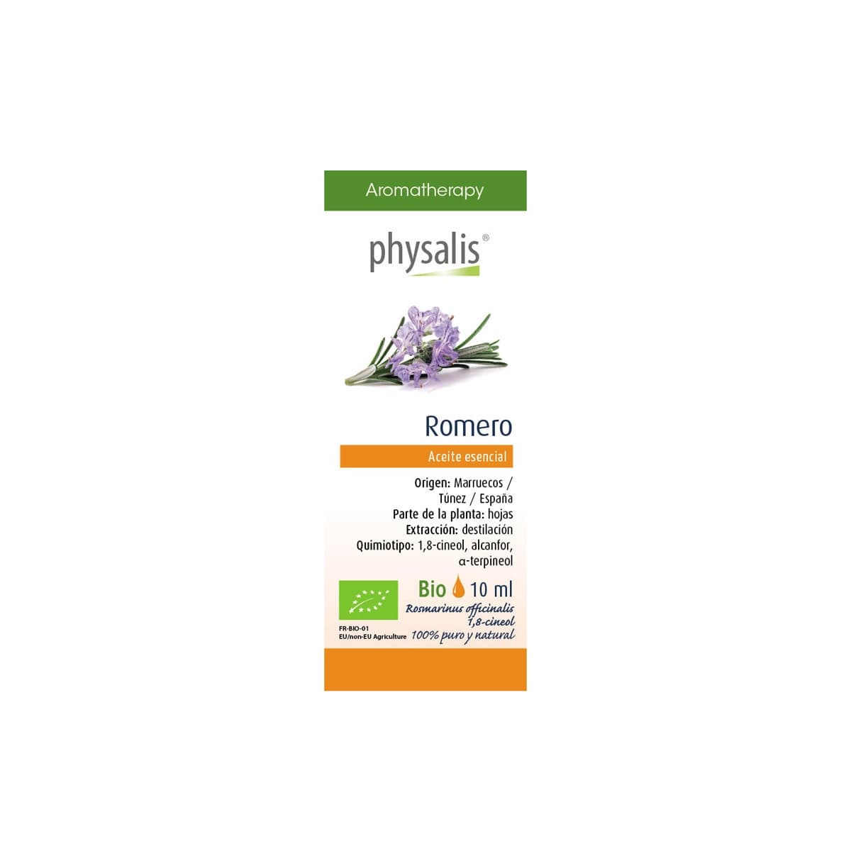 Aceite esencial de romero bio 10 ml Physalis