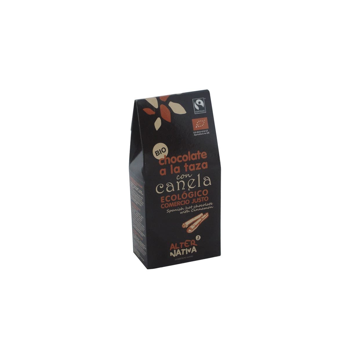 Chocolate a la taza con canela bio 125g Alternaiva3