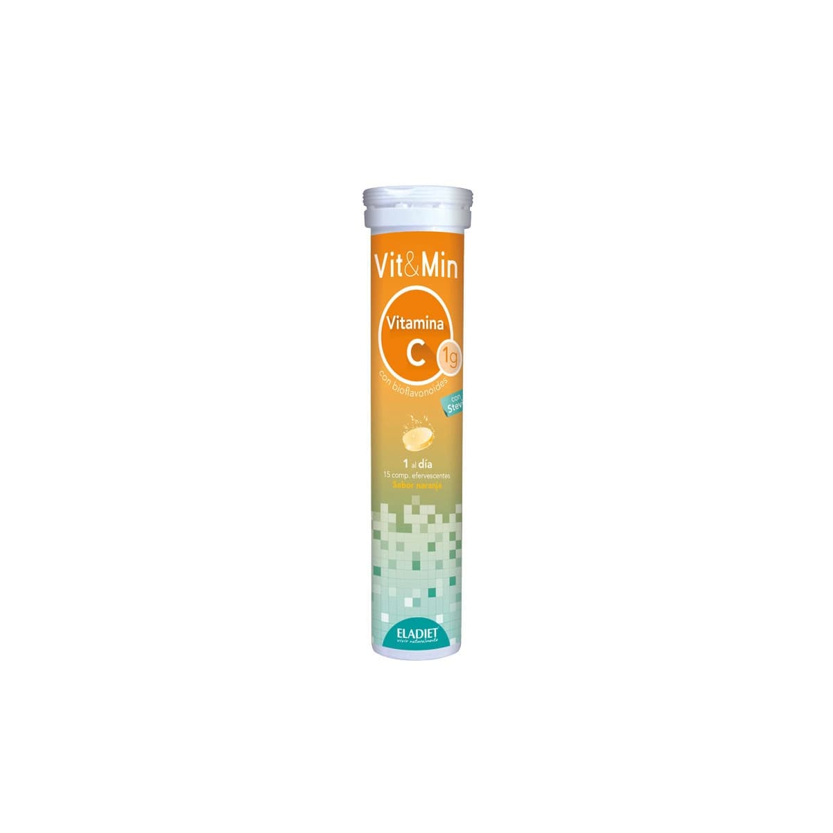 Vit&Min vitamina C 15 comprimidos efervescentes Eladiet