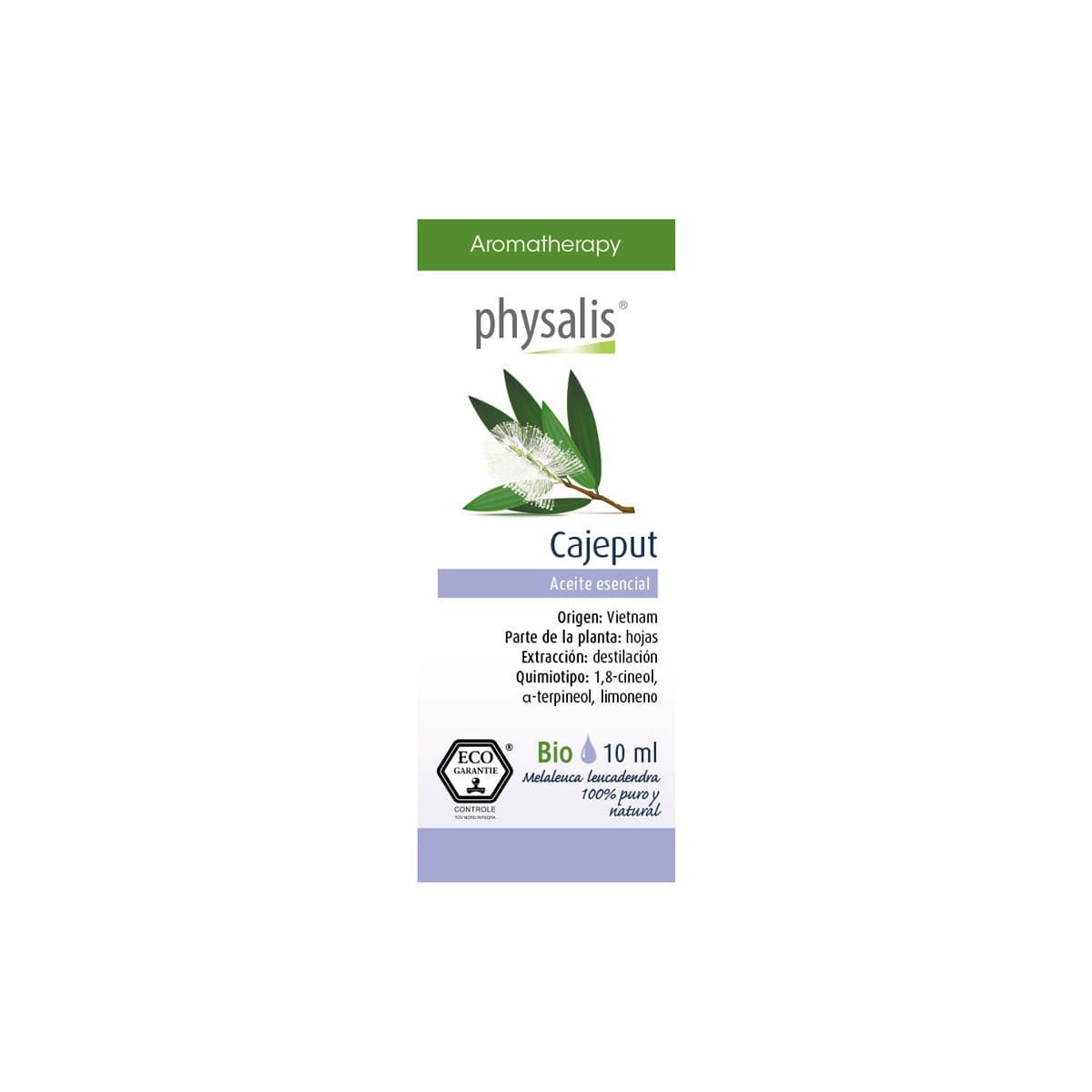 Aceite esencial de cajeput bio 10ml Physalis