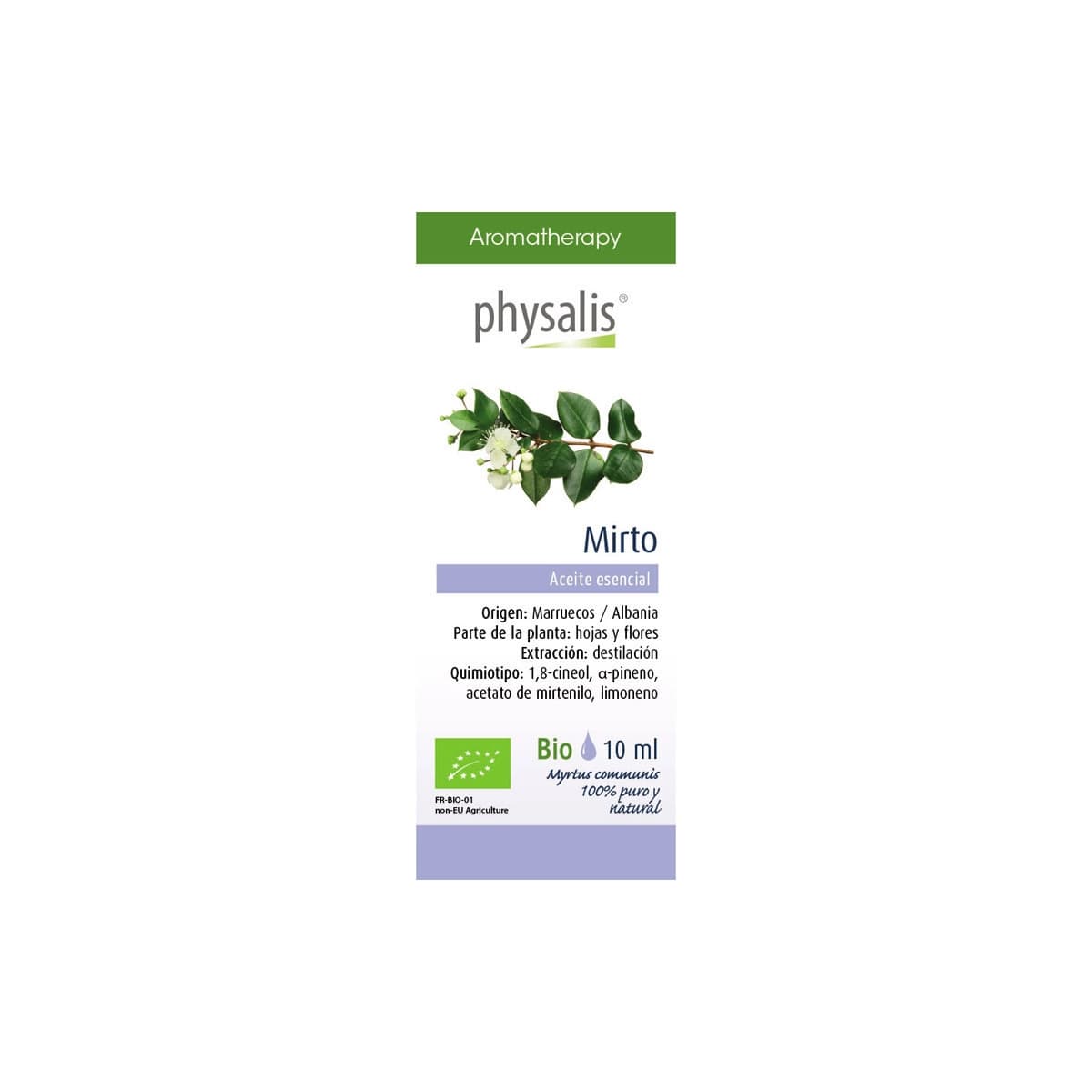 Aceite esencial de mirto bio 10ml Physalis