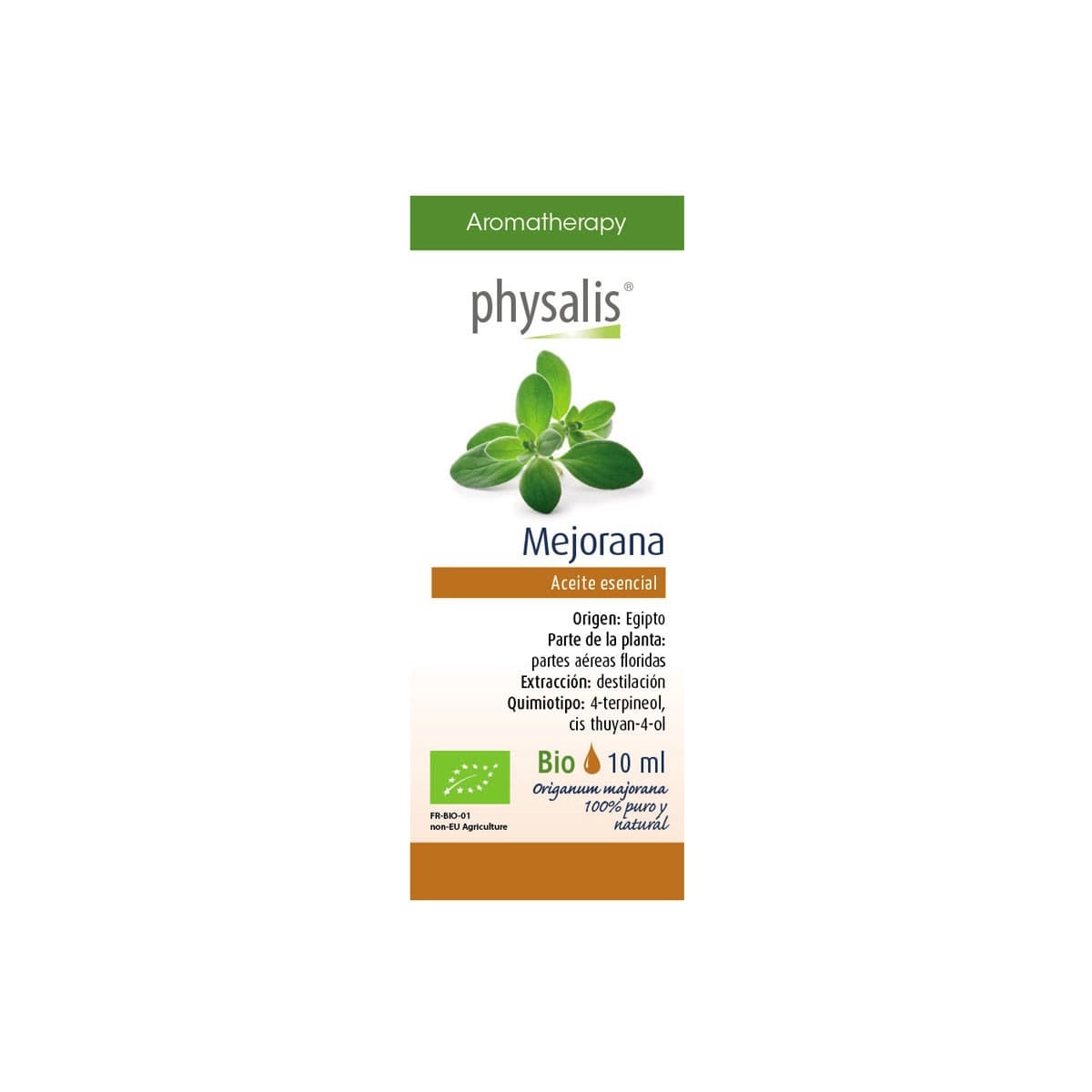 Aceite esencial de mejorana bio 10ml Physalis
