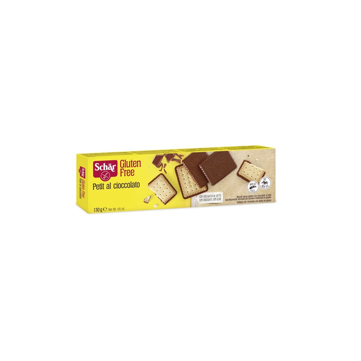Galletas petit de chocolate 130g Schar
