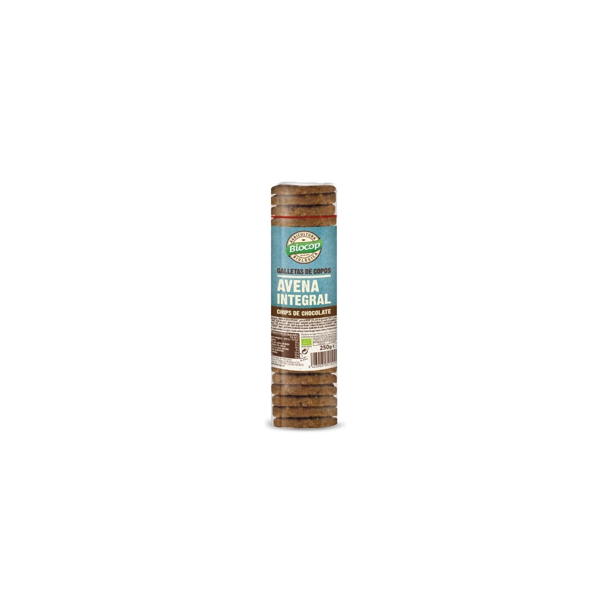 Galletas de avena y chips de chocolate 250g Biocop