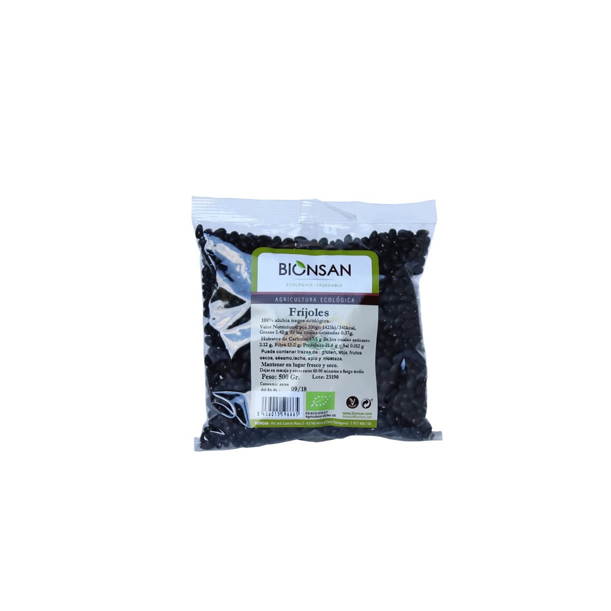 Frijoles bio 500g Bionsan