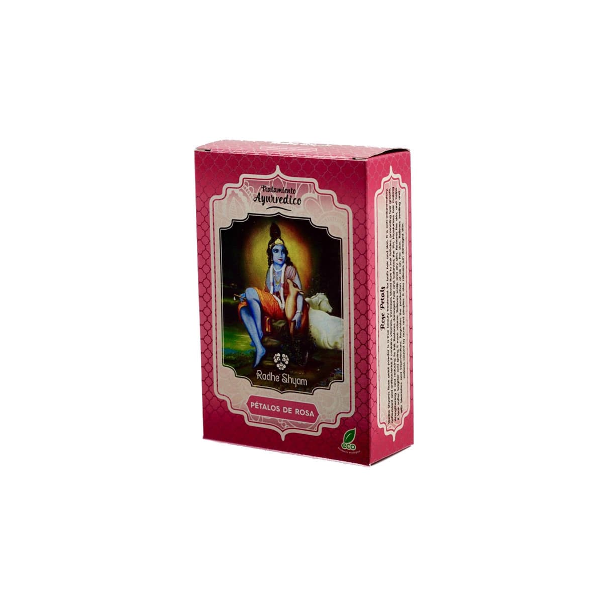 Petalos de Rosa tratamiento capilar natural 100g Radhe Shyam
