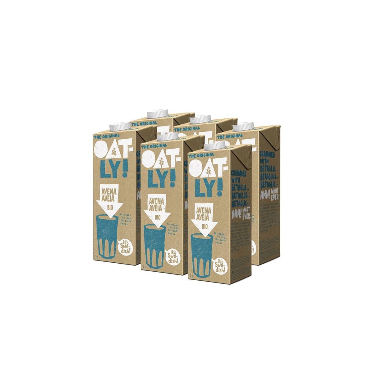 Bebida de avena Classic bio 6x1L Oatly