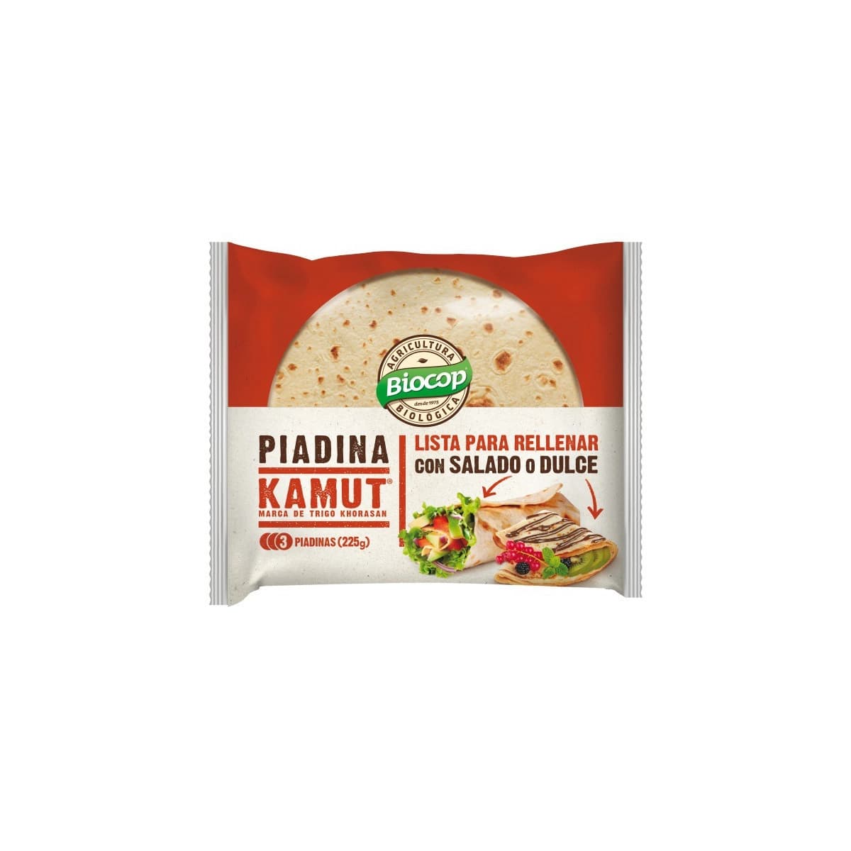 Piadina de Kamut Bio 225g Biocop