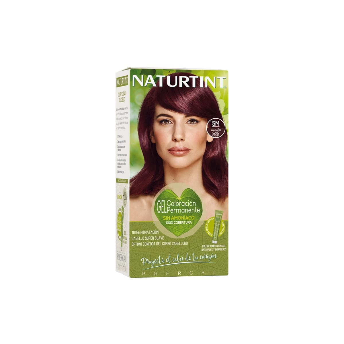 Tinte 5M Castaño Claro Caoba Naturtint