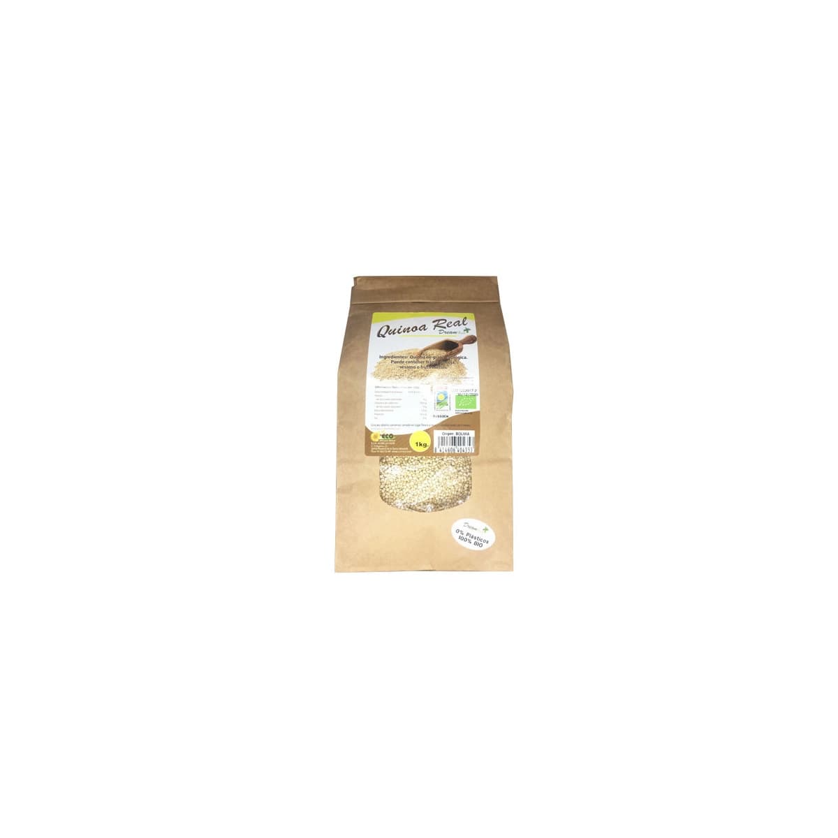 Quinoa en grano bio 1 Kg Dream Foods