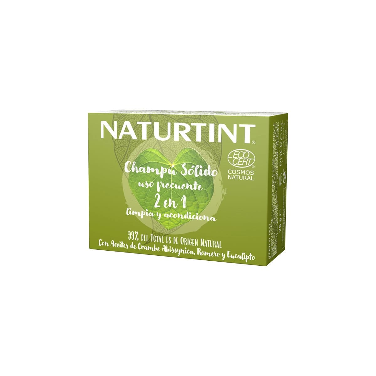 Champu solido cosmos uso frecuente pastilla Cosmos 75g Naturtint