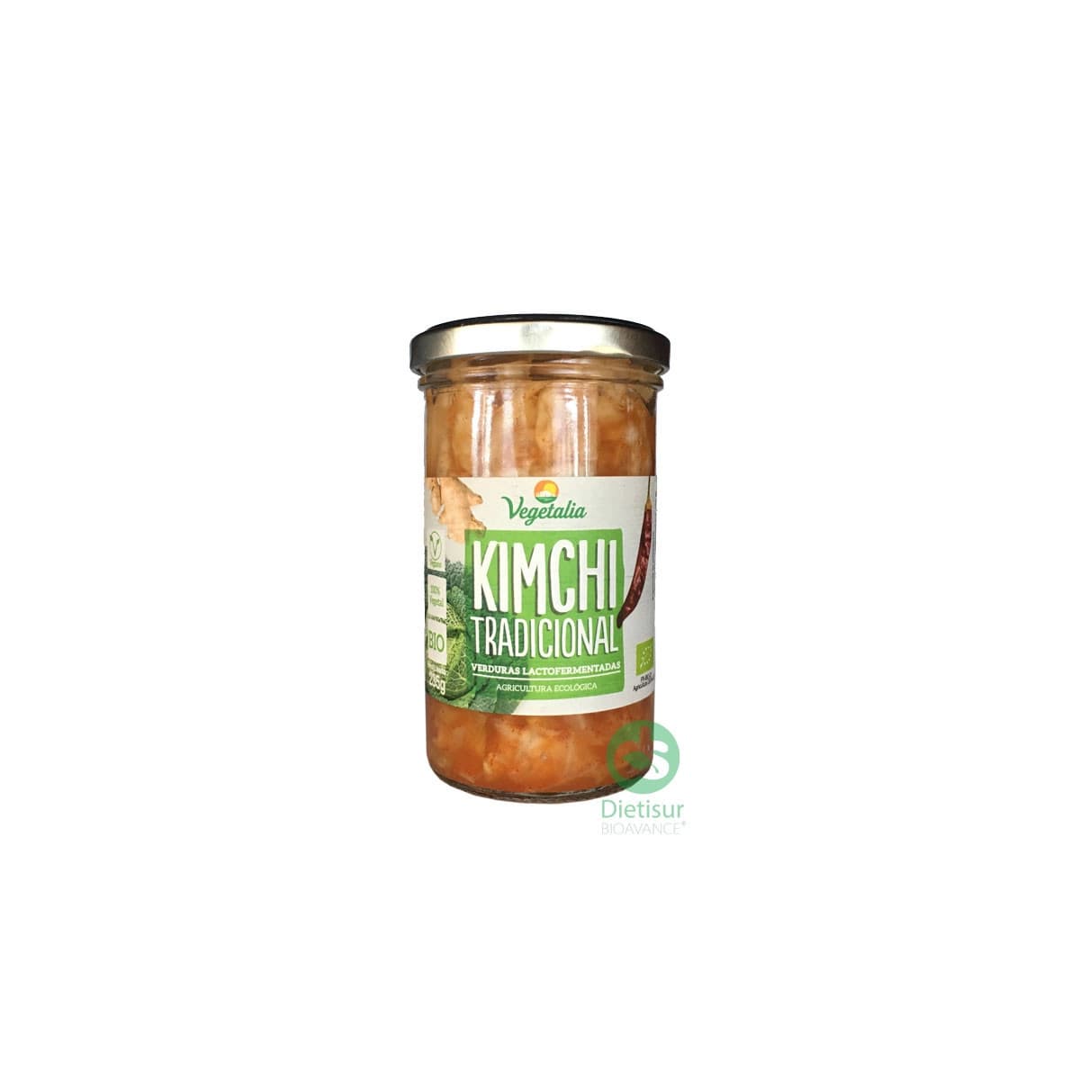 Kimchi Tradicional Lactofermentado Bio 285g Vegetalia