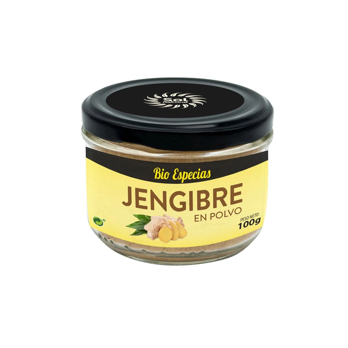 Jengibre en polvo bio 100g Sol Natural
