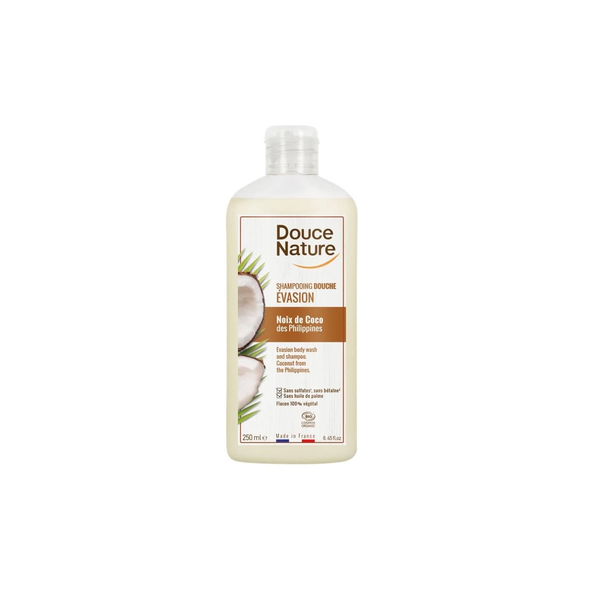 Champu-Gel Coco Bio 1 L Douce Nature
