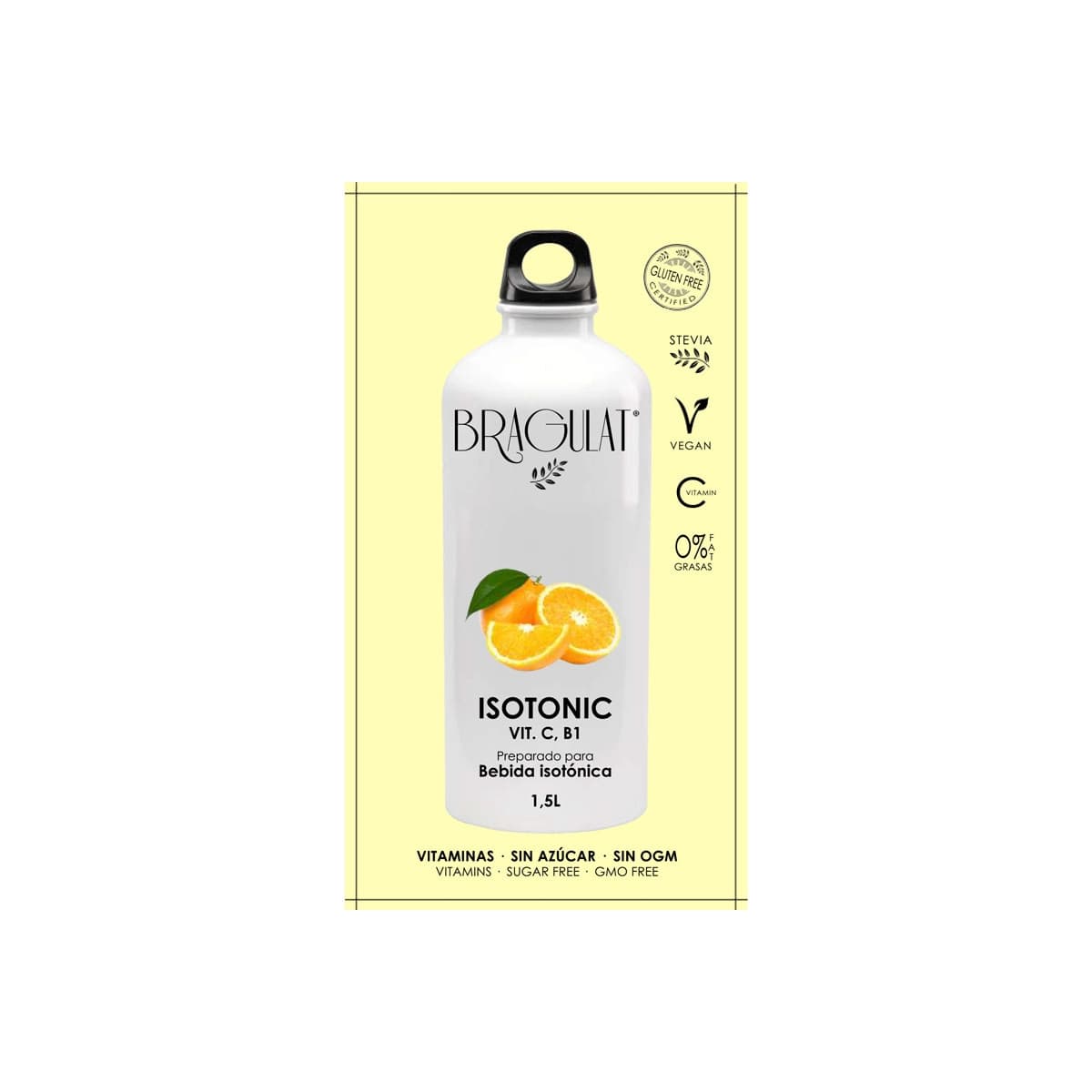 Bebida Soluble Isotonic Vit.C B1 15x9g Bragulat