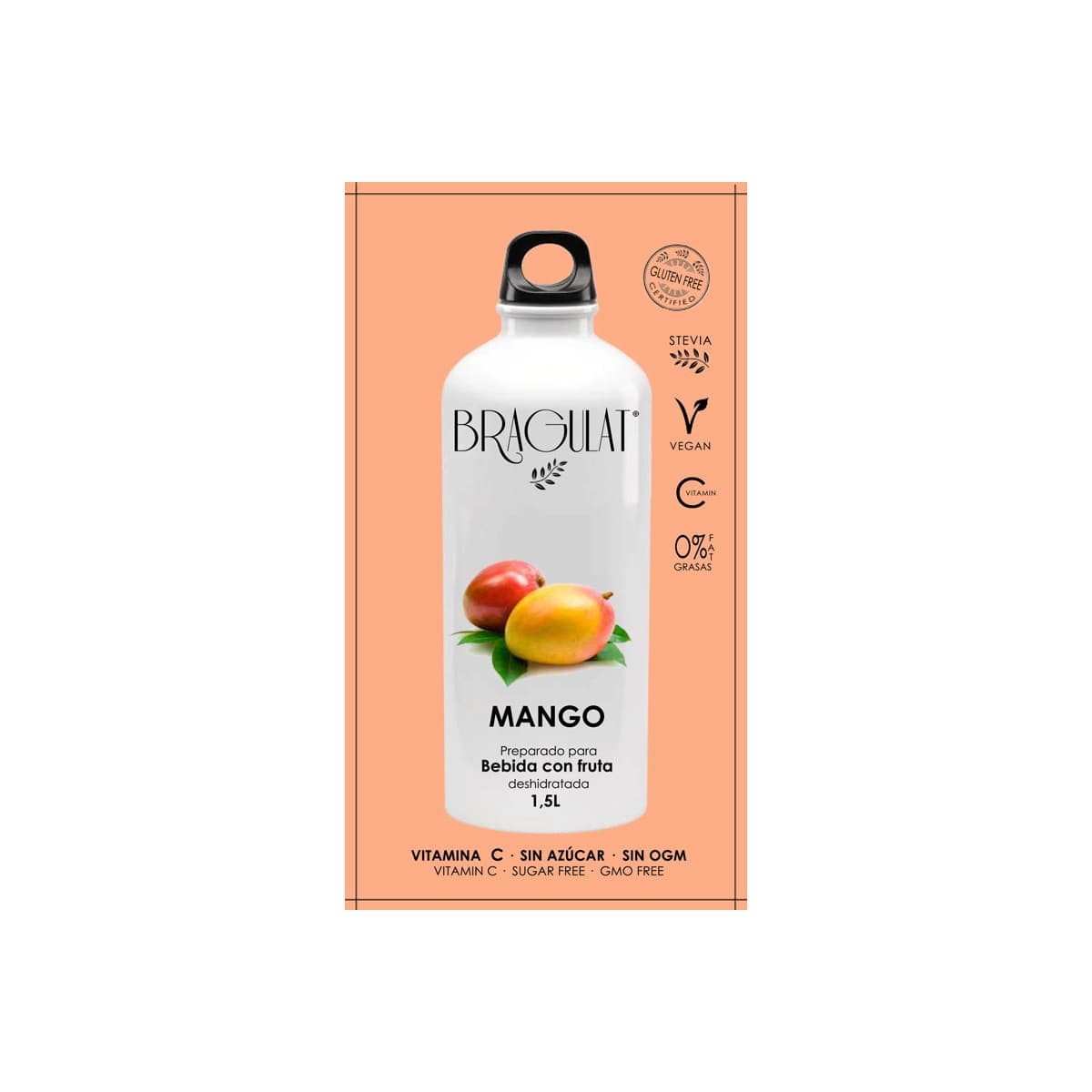 Bebida Soluble Mango 15x9g Bragulat