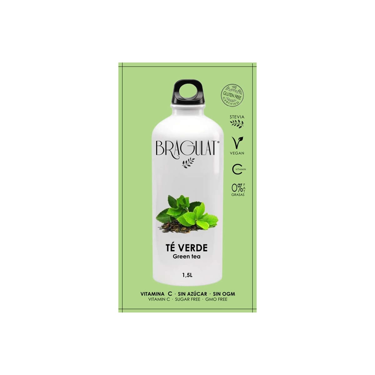 Bebida Soluble Te Verde 15x9g Bragulat