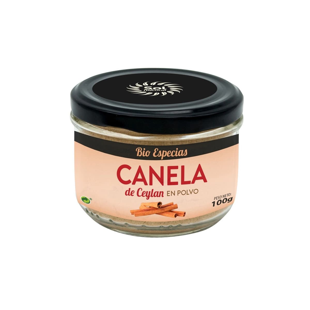 Canela molida de ceylan bio 100g Sol Natural