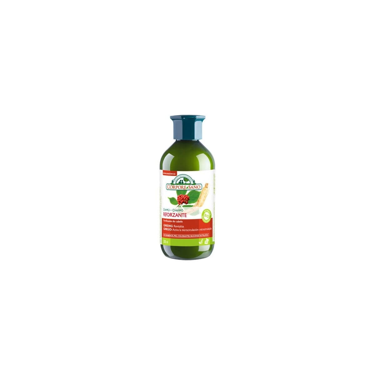 Champu Reforzante Ginseng y Ginkgo 300ml Corpore Sano