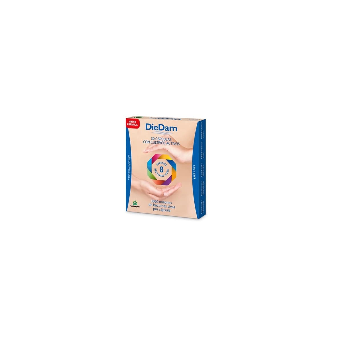 Diedam probiotico 30 capsulas Nutriops