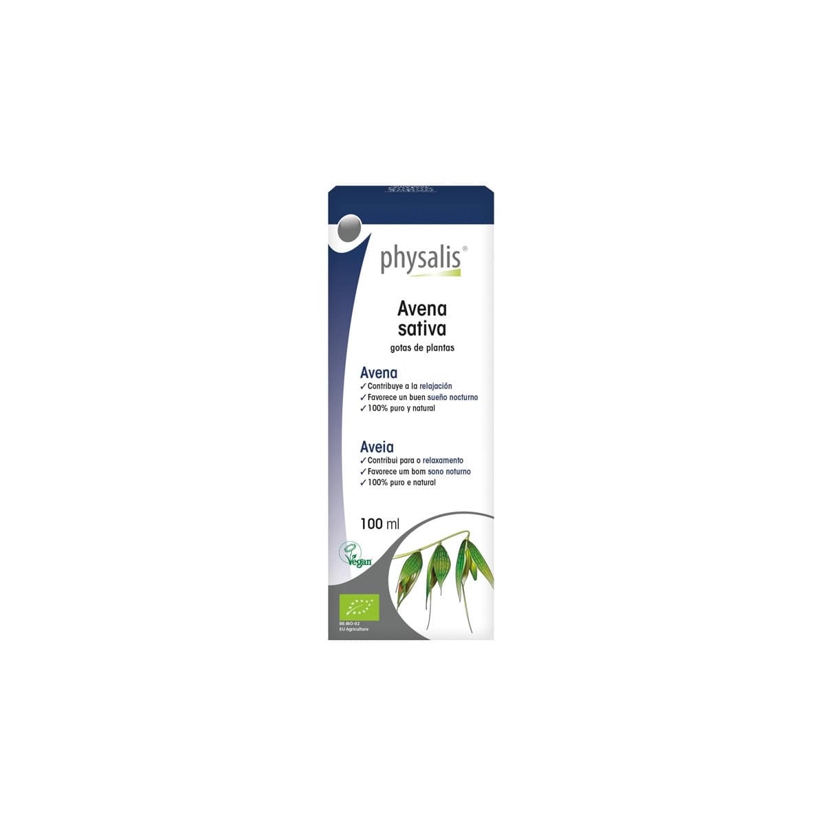 Avena Sativa extracto hidroalcoholico bio 100ml Physalis