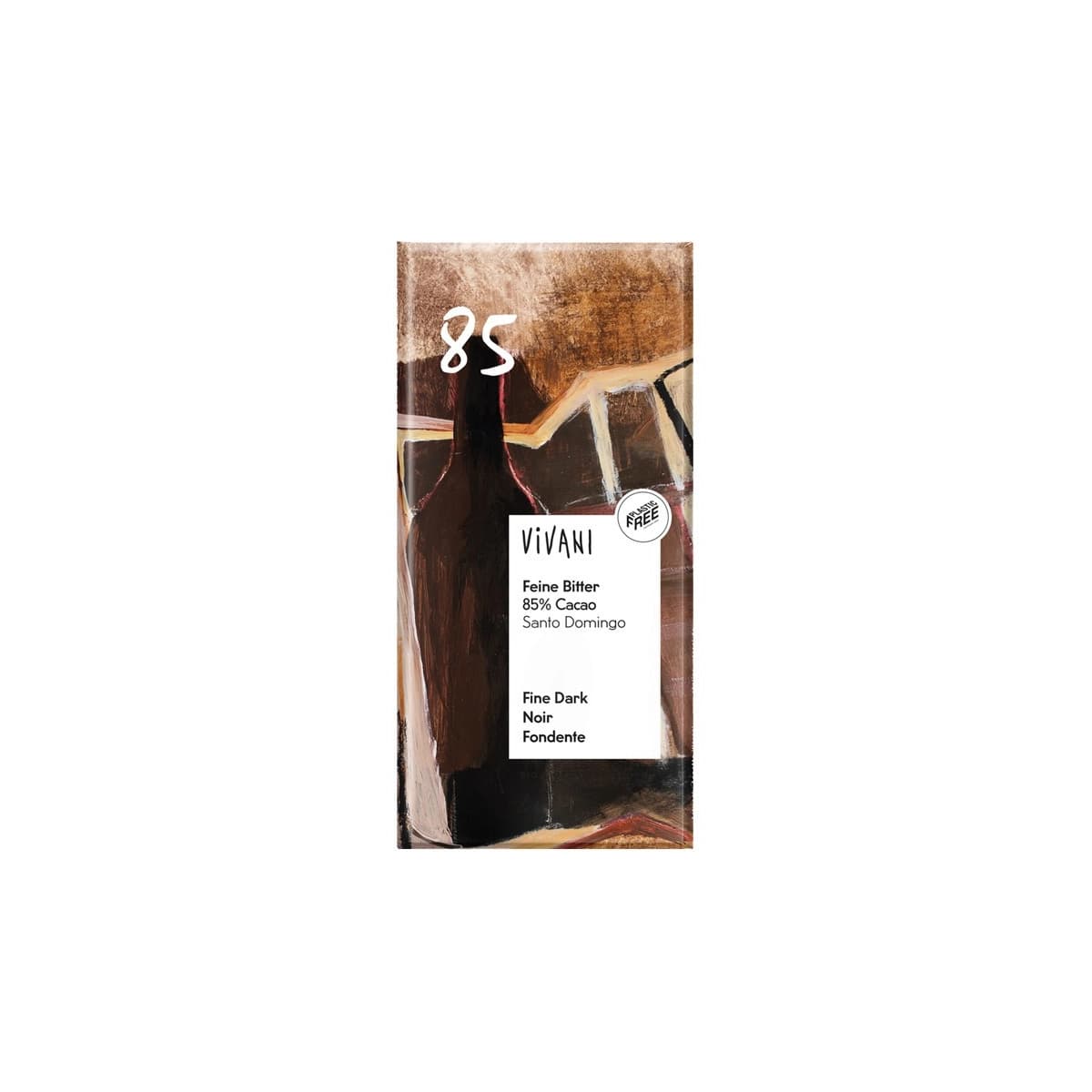 Chocolate negro 85% bio 100g Vivani