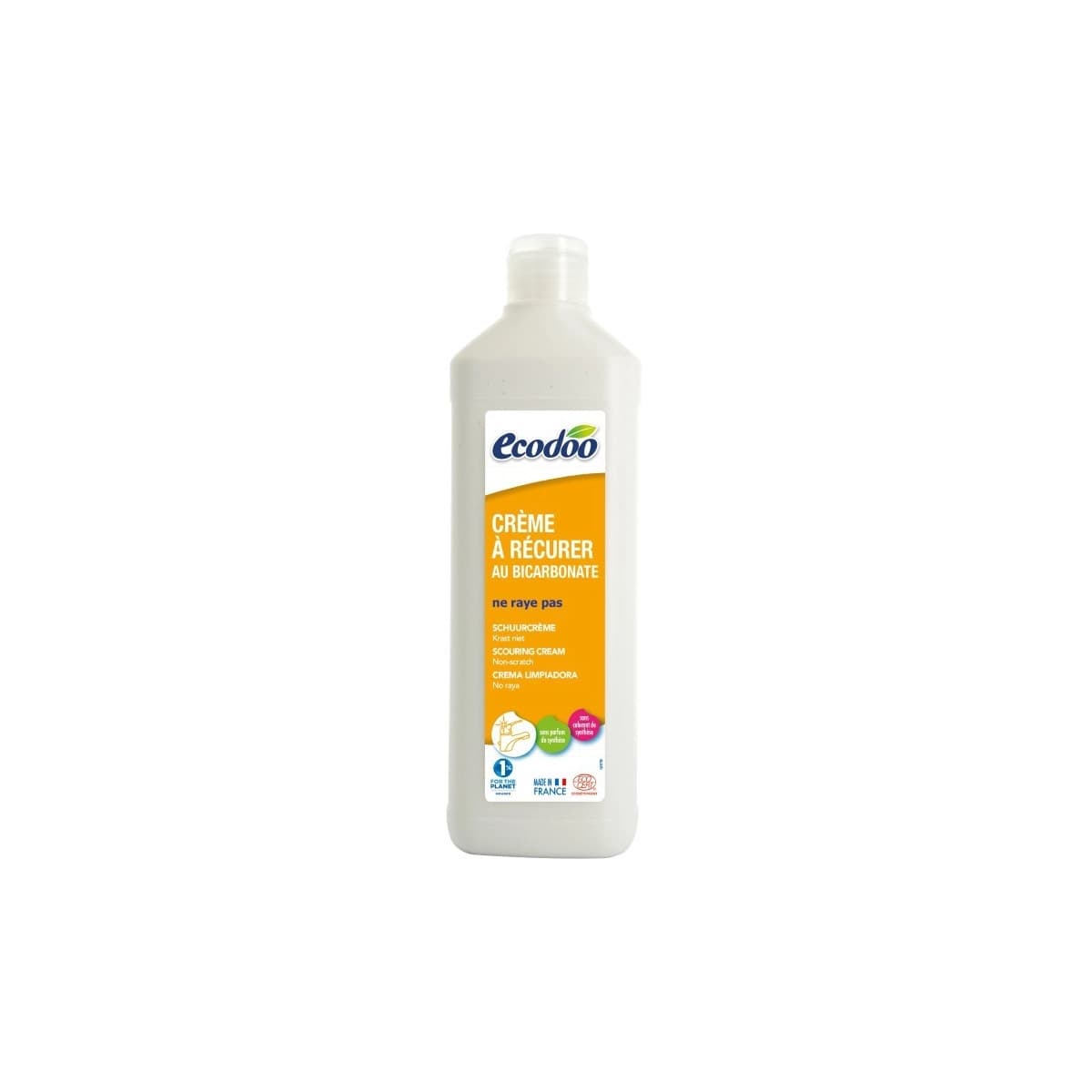 Limpiador crema vitroceramica 500ml Ecodoo