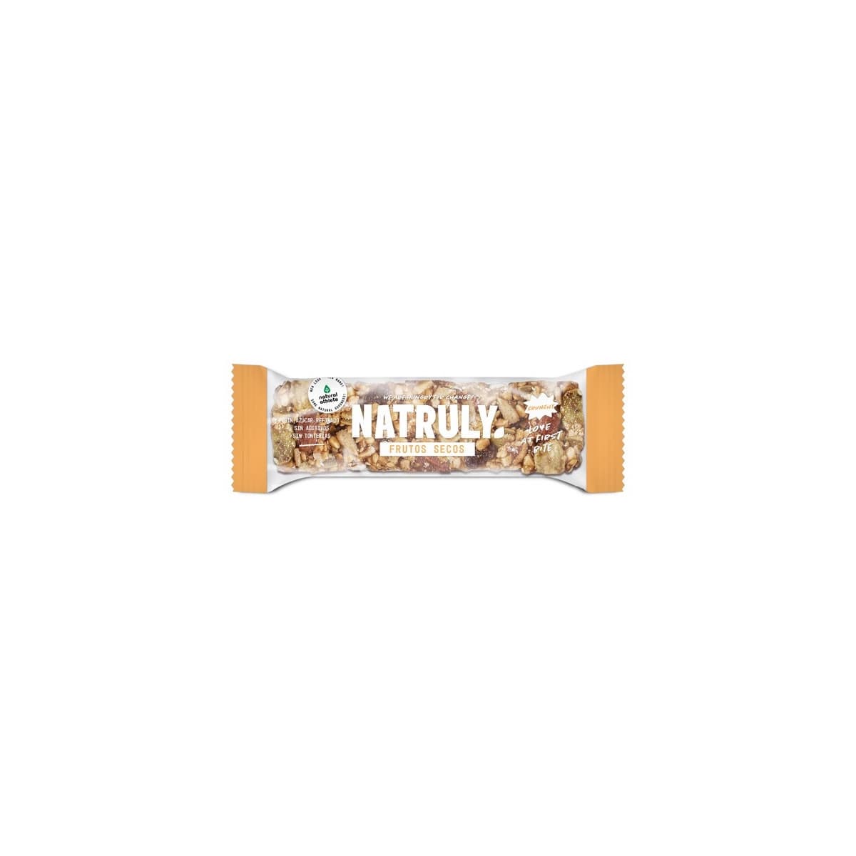 Barrita Crunchy de Frutos Secos Bio 20x40g Natruly