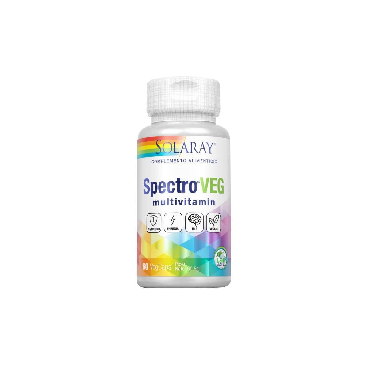 SpectroVeg Multivitamin 60vcaps Solaray