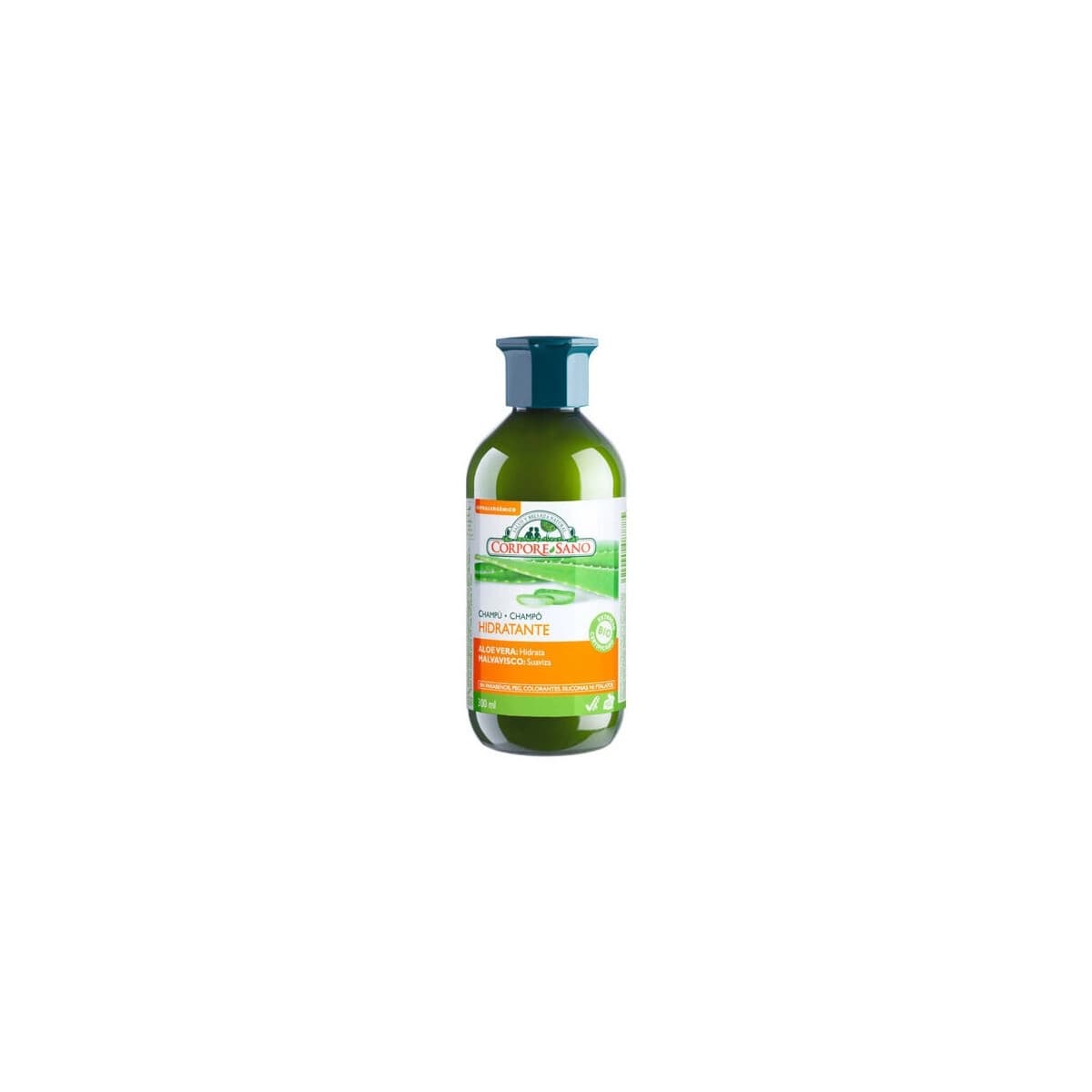 Champu Hidratante Aloe y Malvavisco 300ml Corpore Sano
