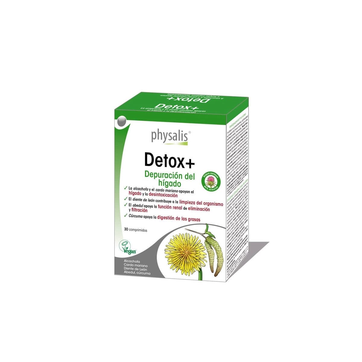 Detox+ 30 comprimidos Physalis