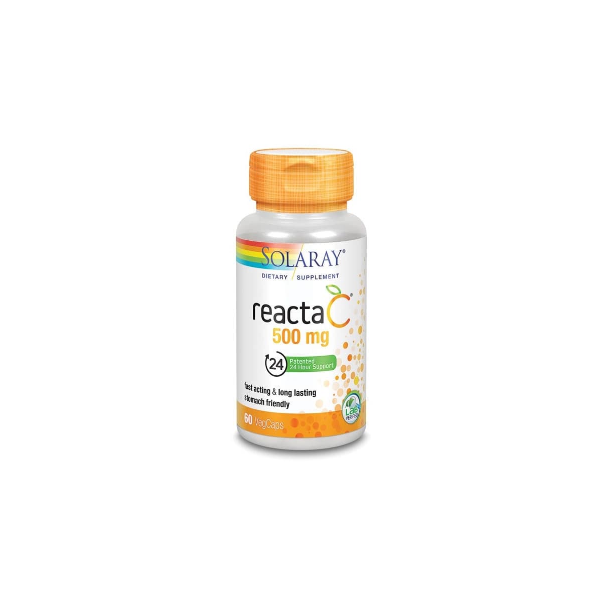 Reacta C 500mg 60 vcaps Solaray
