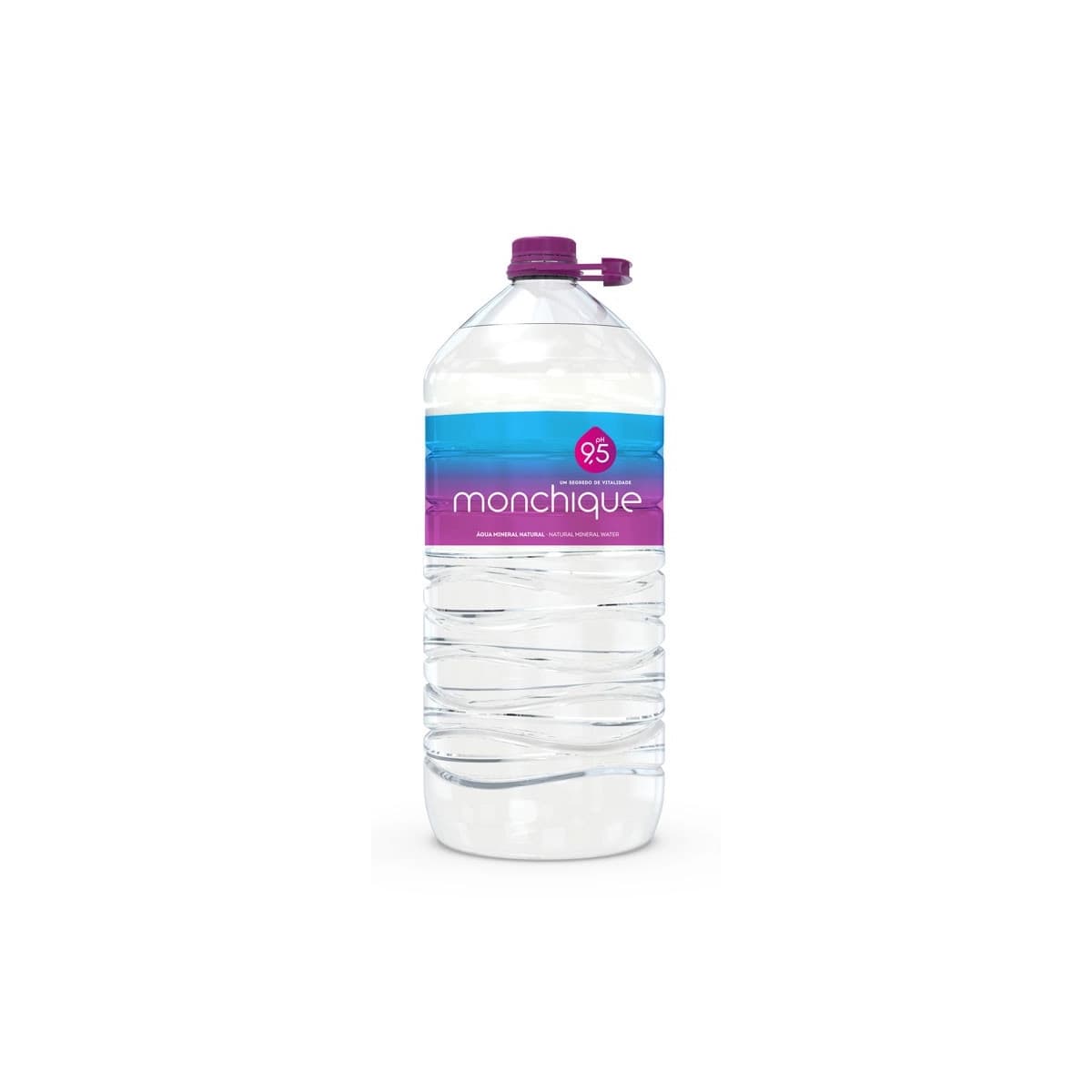 Agua Mineral Natural Alcalina PH9,5 (5L) Agua de Monchique