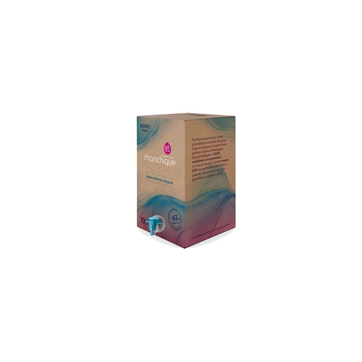 Agua Mineral Natural Alcalina PH9,5 (10L) Agua de Monchique