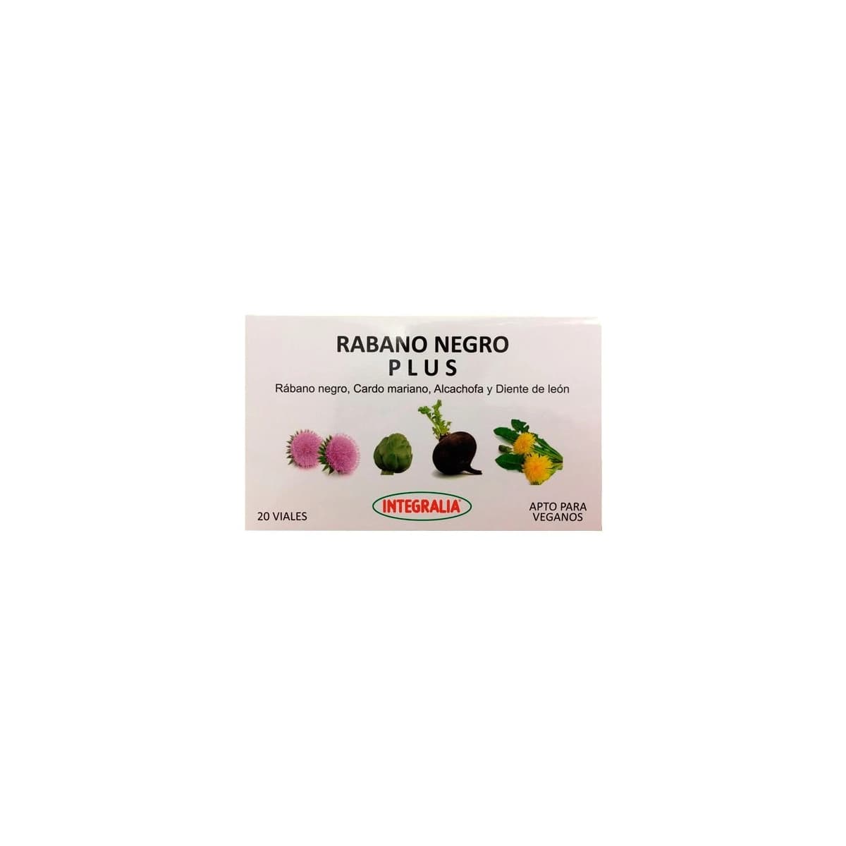 Rabano Negro plus 20x10ml Integralia