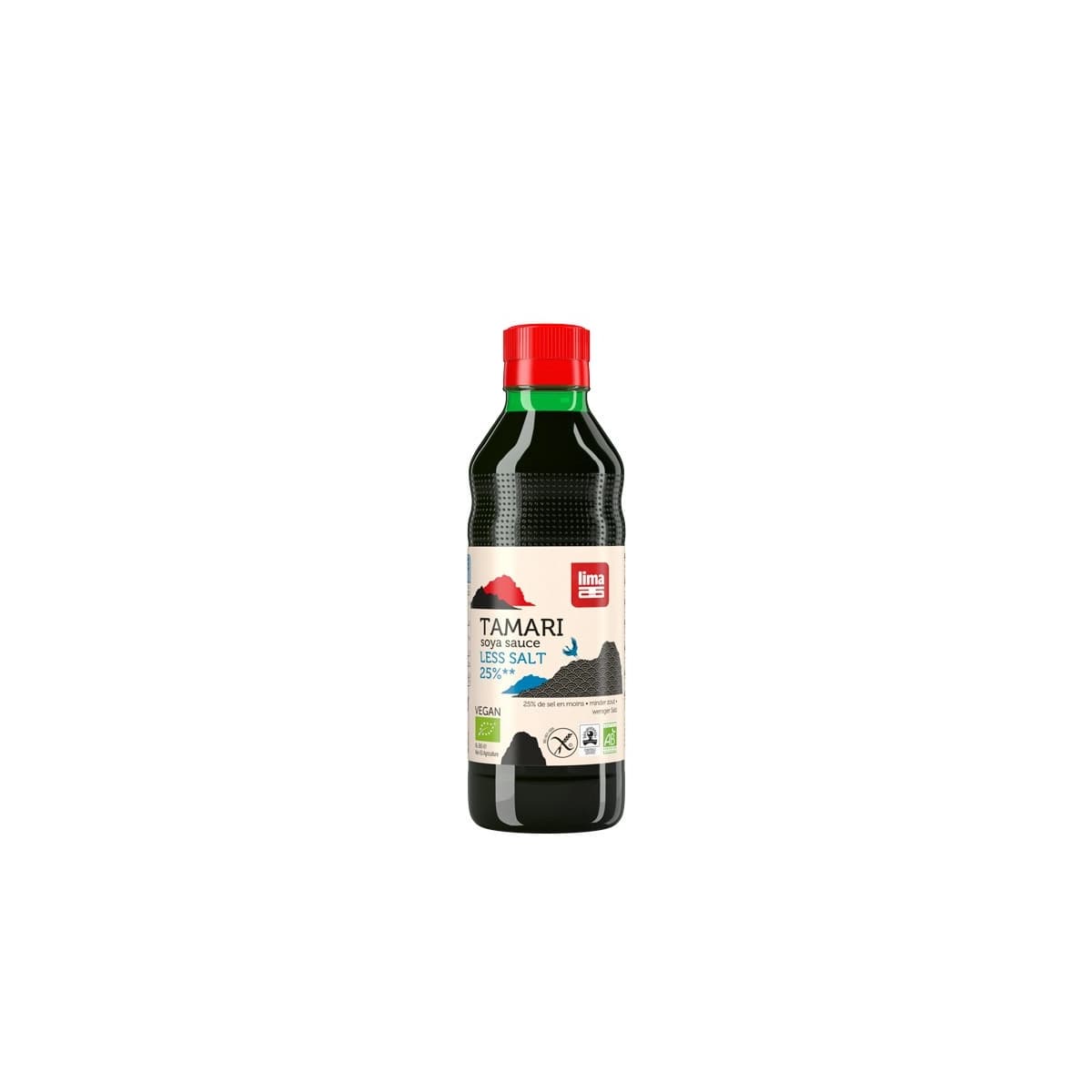 Tamari (salsa de soja) 25% menos de sal bio 250ml Lima