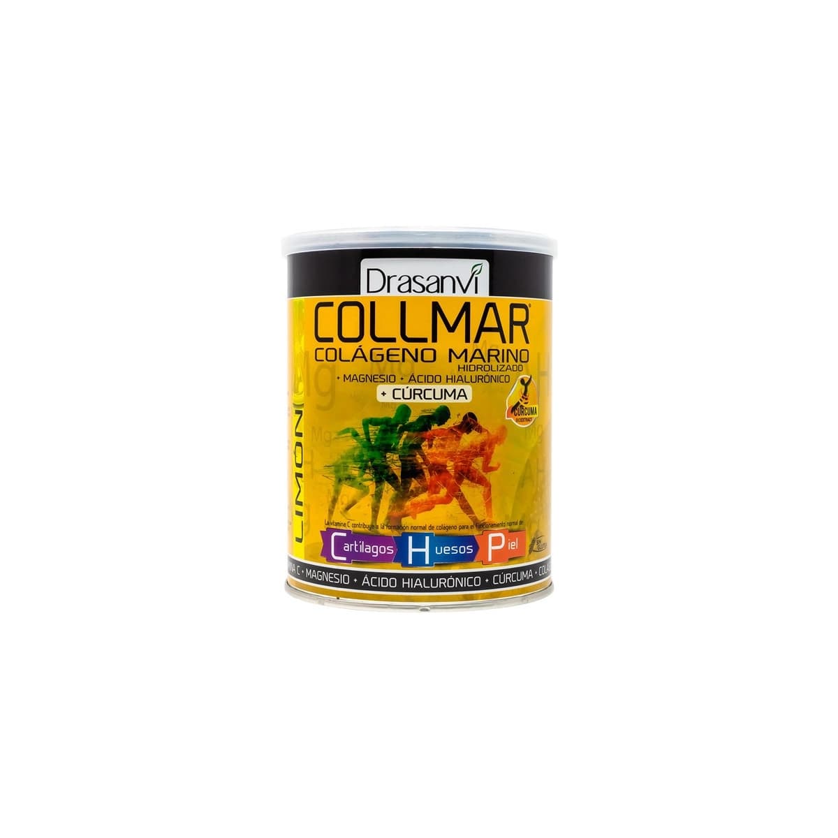 Collmar Colageno Marino Magnesio Curcuma Sabor Limon 300g Drasanvi