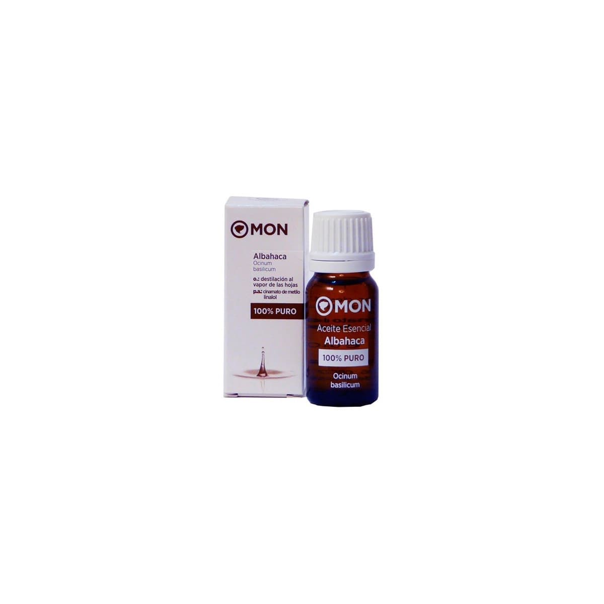 Aceite esencial de albahaca 12ml MON