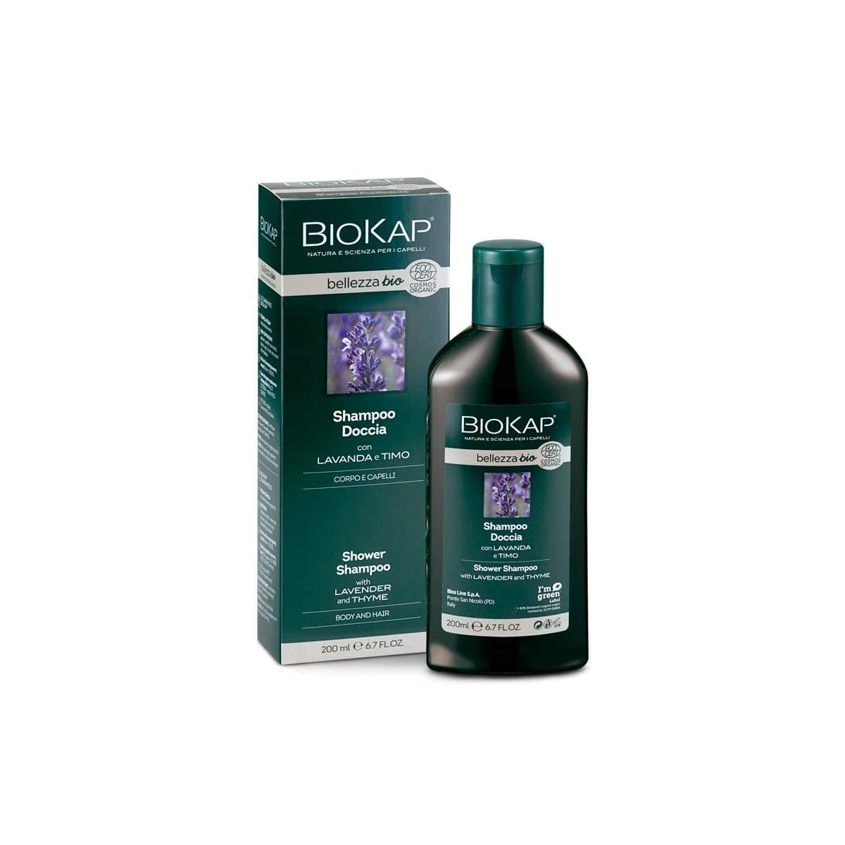 Champu y gel de ducha Belleza Bio 200ml Biokap