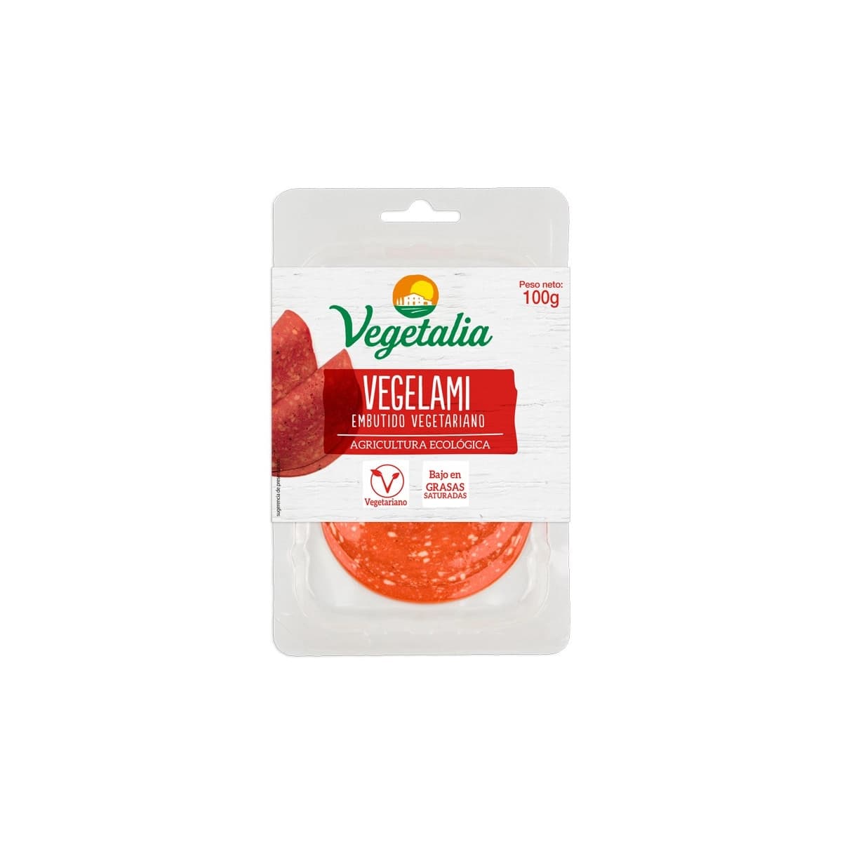 Vegelami embutido vegetariano Bio 100g Vegetalia