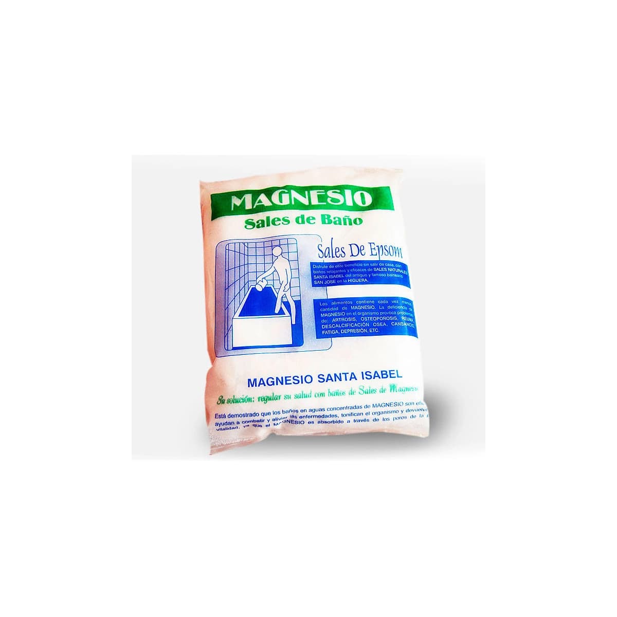 Sales de magnesio saco 4.5 kg Santa Isabel