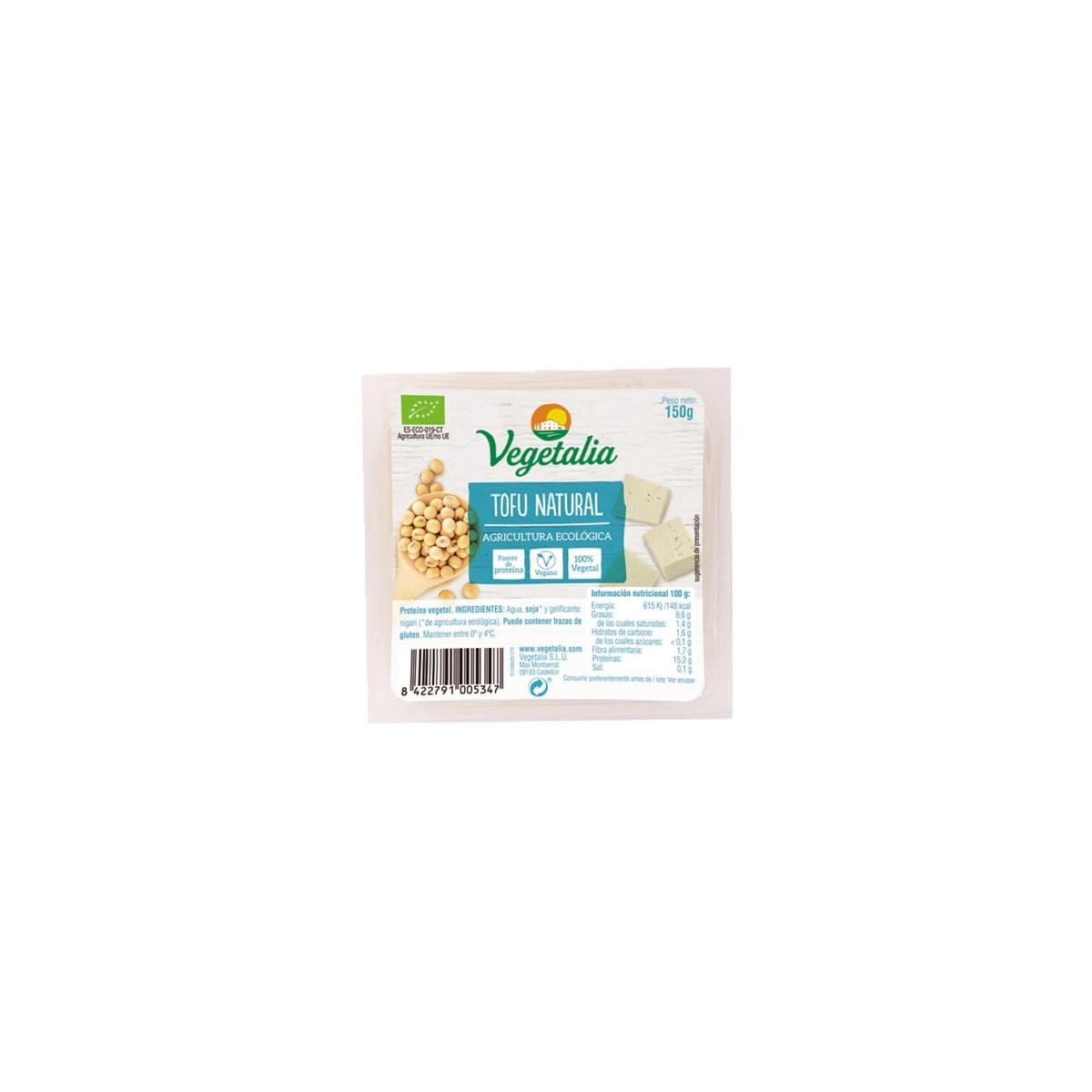 Tofu fresco bio 250g Vegetalia